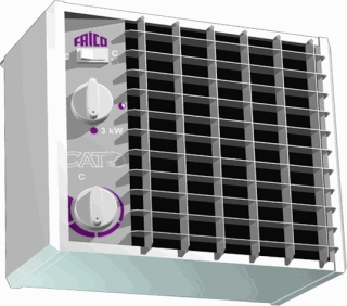 Luchtverhitter Cat 9kW (Frico)